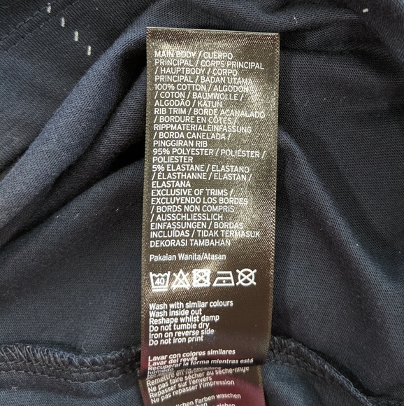 IVY PARK Baseball Pinstripe Boyfriend Fit T-Shirt - Picture 8 of 8